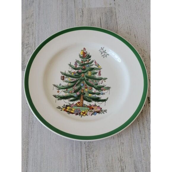 Spode plate s3324 Christmas tree 10" Xmas‎ decor - Picture 1 of 7